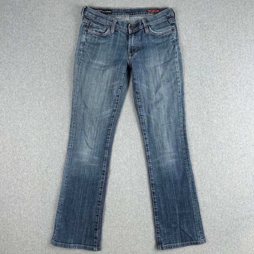 Citizens of Humanity Kelly Jeans Womens 28 Bootcut Denim‎ Made in USA Low Rise